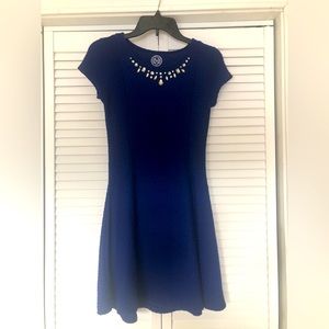 Royal blue dress size 14 girls.